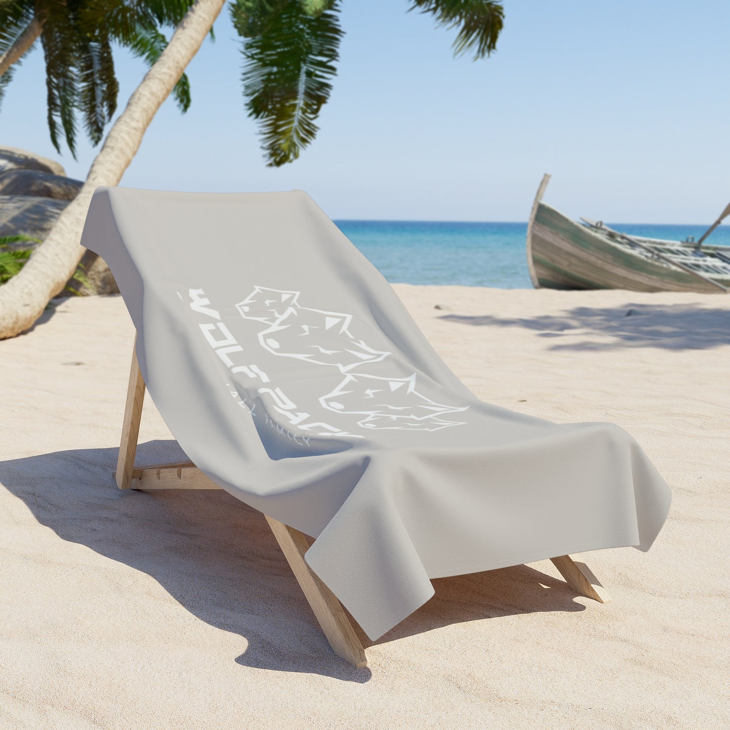 Wolfpack Beach Towel