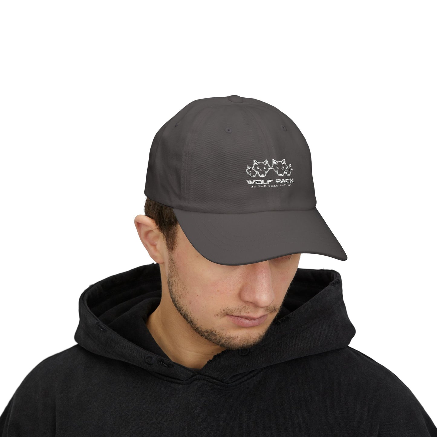 Classic Camouflage Dad Cap | Stylish Hat for Outdoors, Father's Day Gift, Casual Wear, Everyday Style, Wolf Pack Design