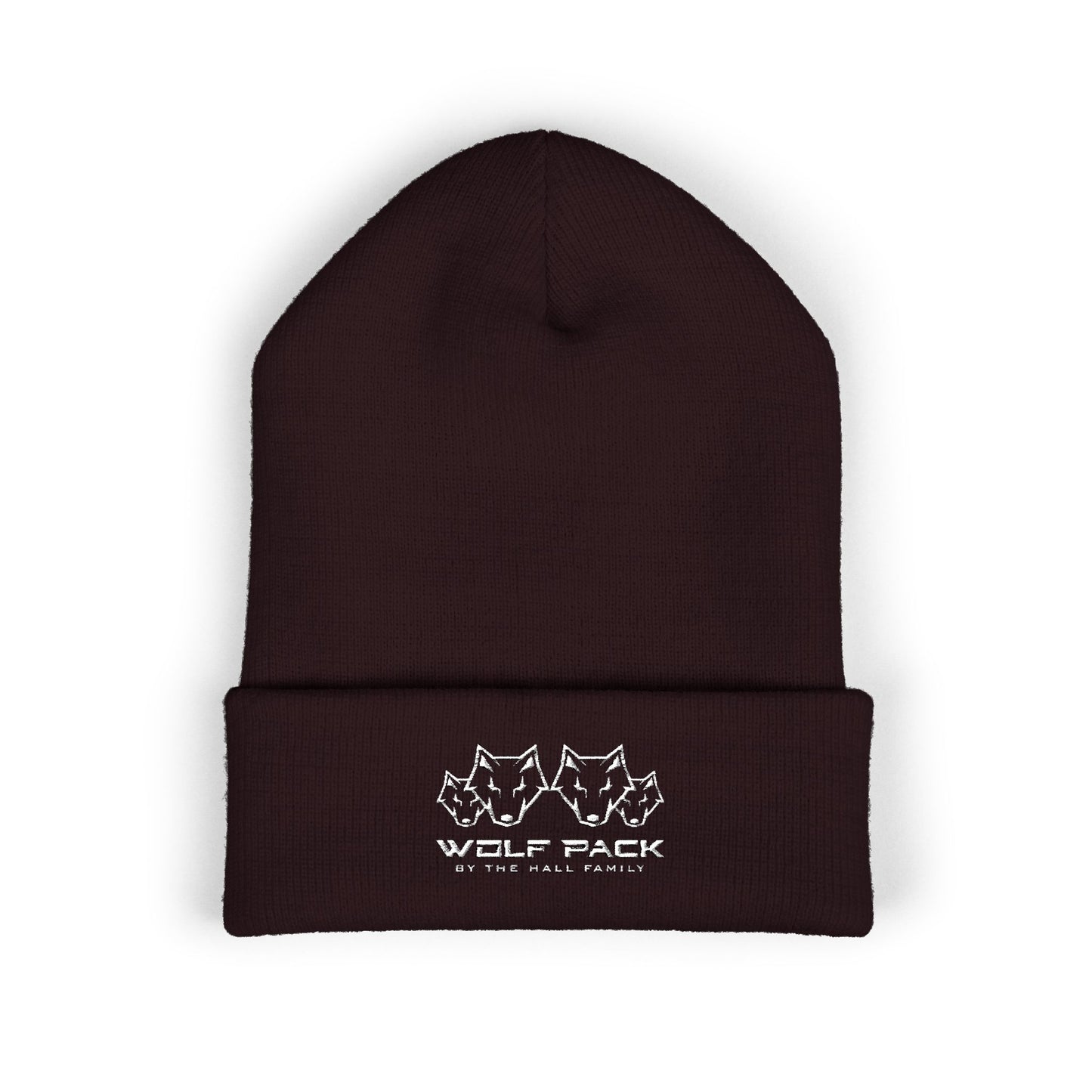 Embroidered Wolfpack Cuffed Beanie