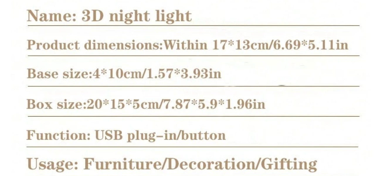Werewolf nightlight