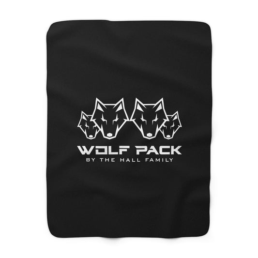 Wolfpack Sherpa Fleece Blanket