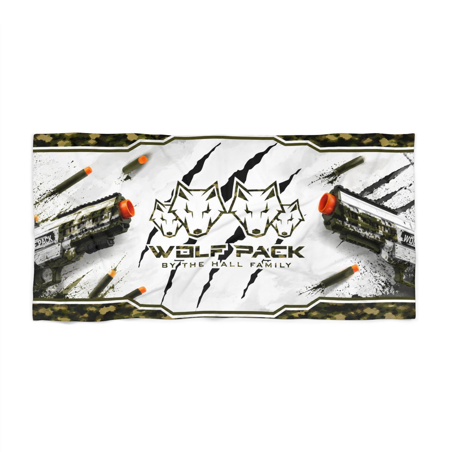 Wolfpack Camouflage Towel