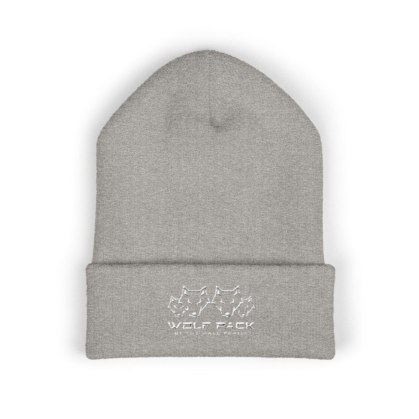 Embroidered Wolfpack Cuffed Beanie