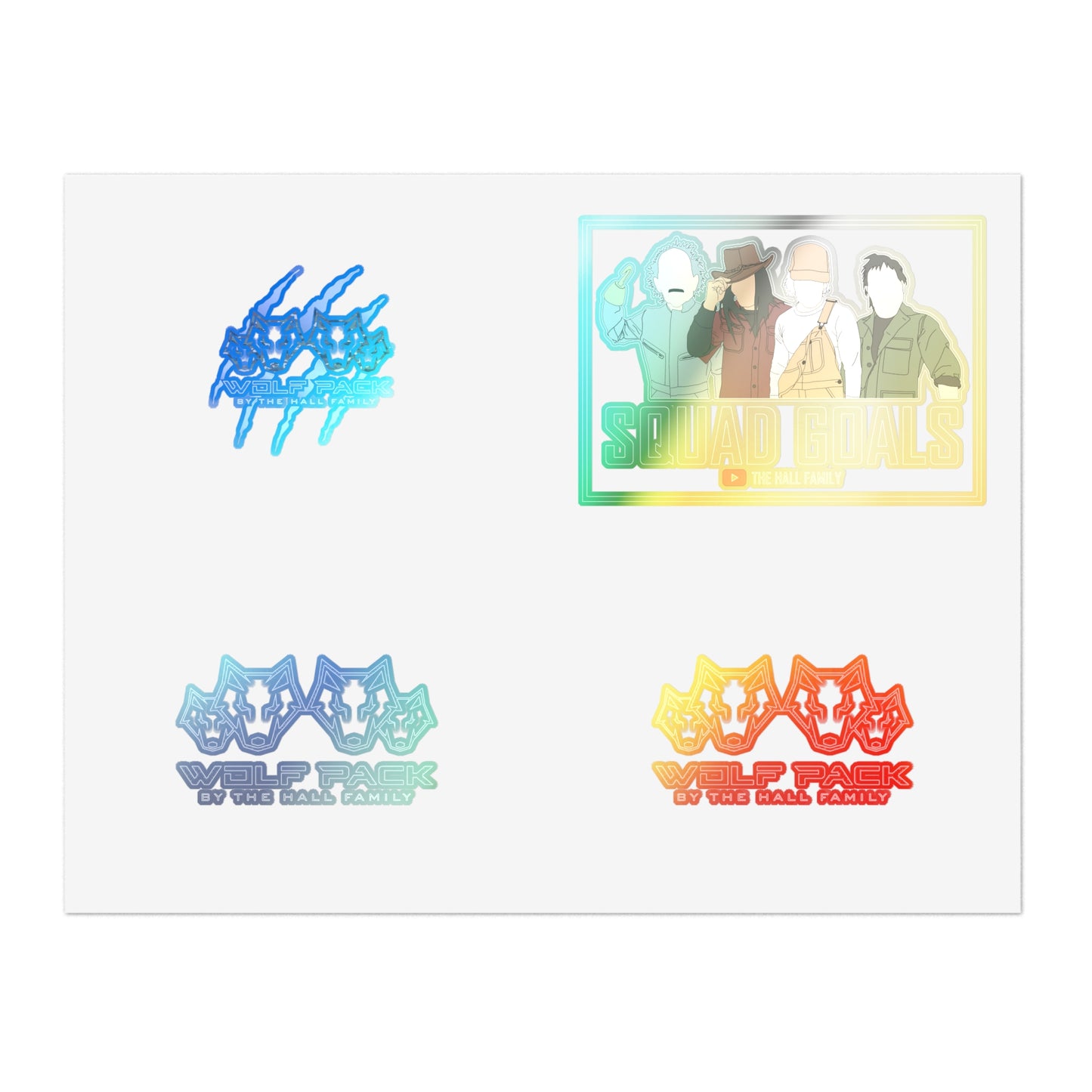 Wolfpack Sticker Sheet