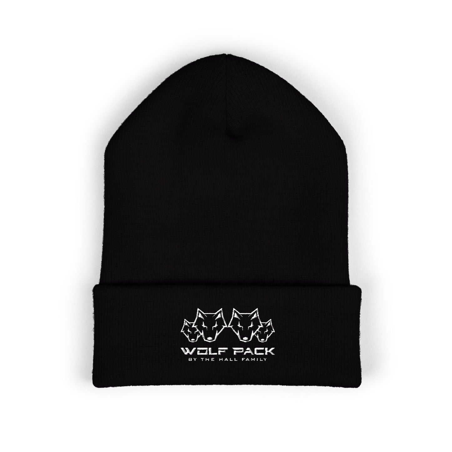 Embroidered Wolfpack Cuffed Beanie