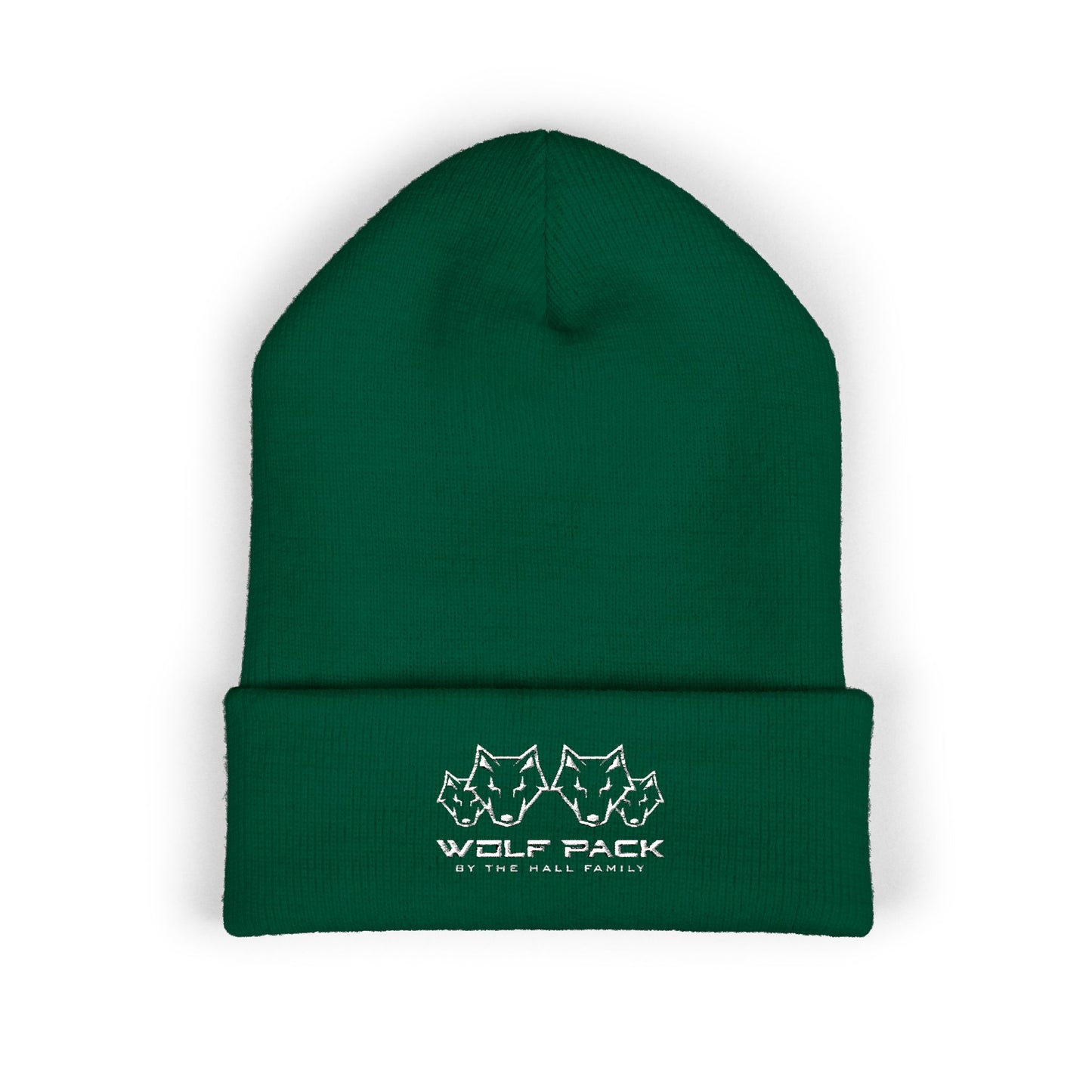 Embroidered Wolfpack Cuffed Beanie