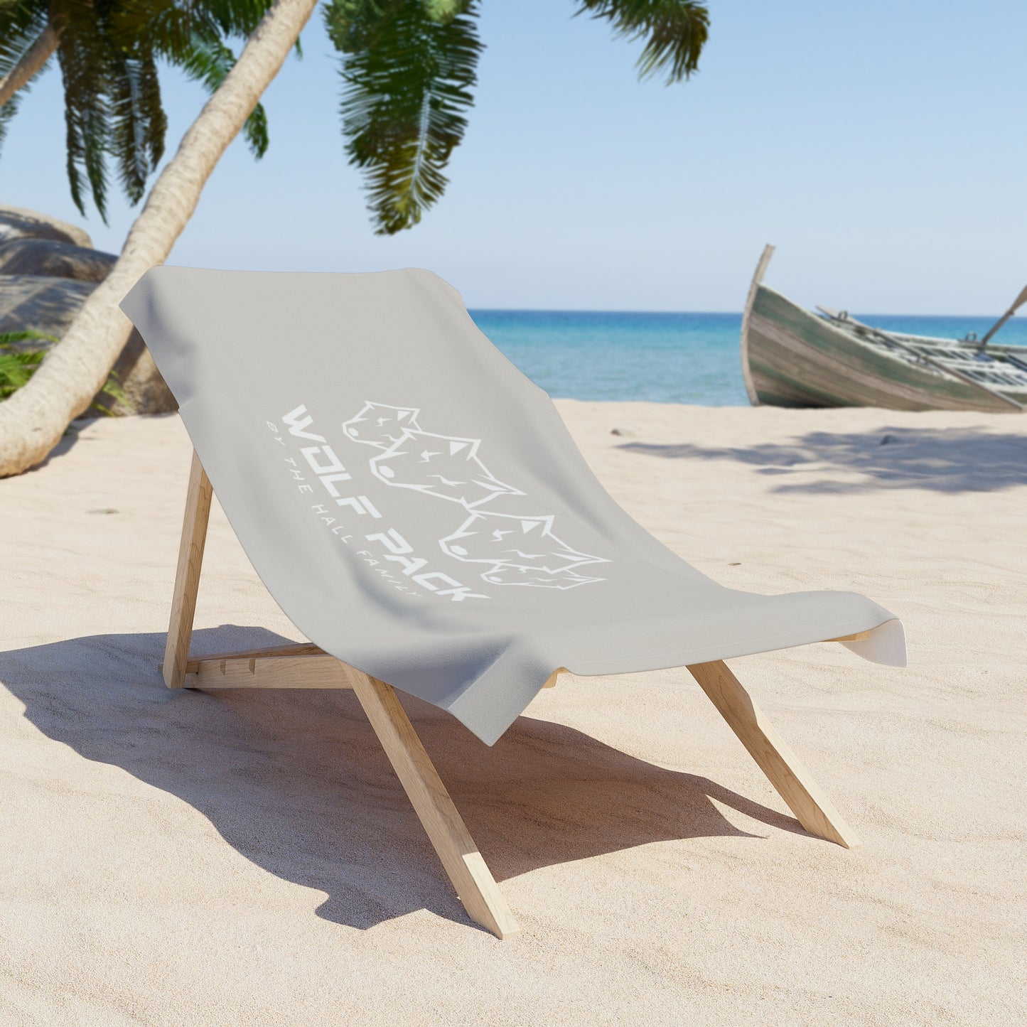 Wolfpack Beach Towel