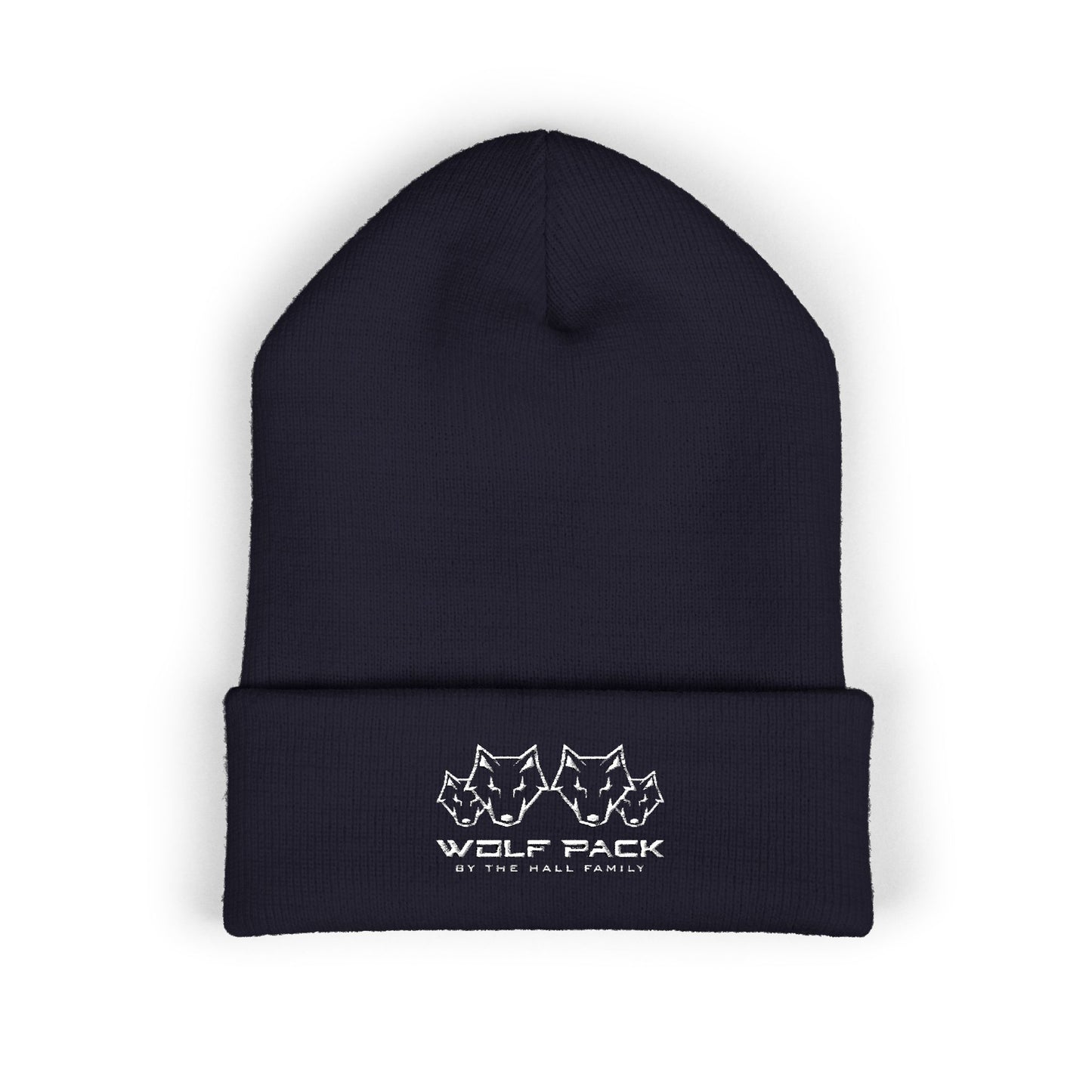 Embroidered Wolfpack Cuffed Beanie