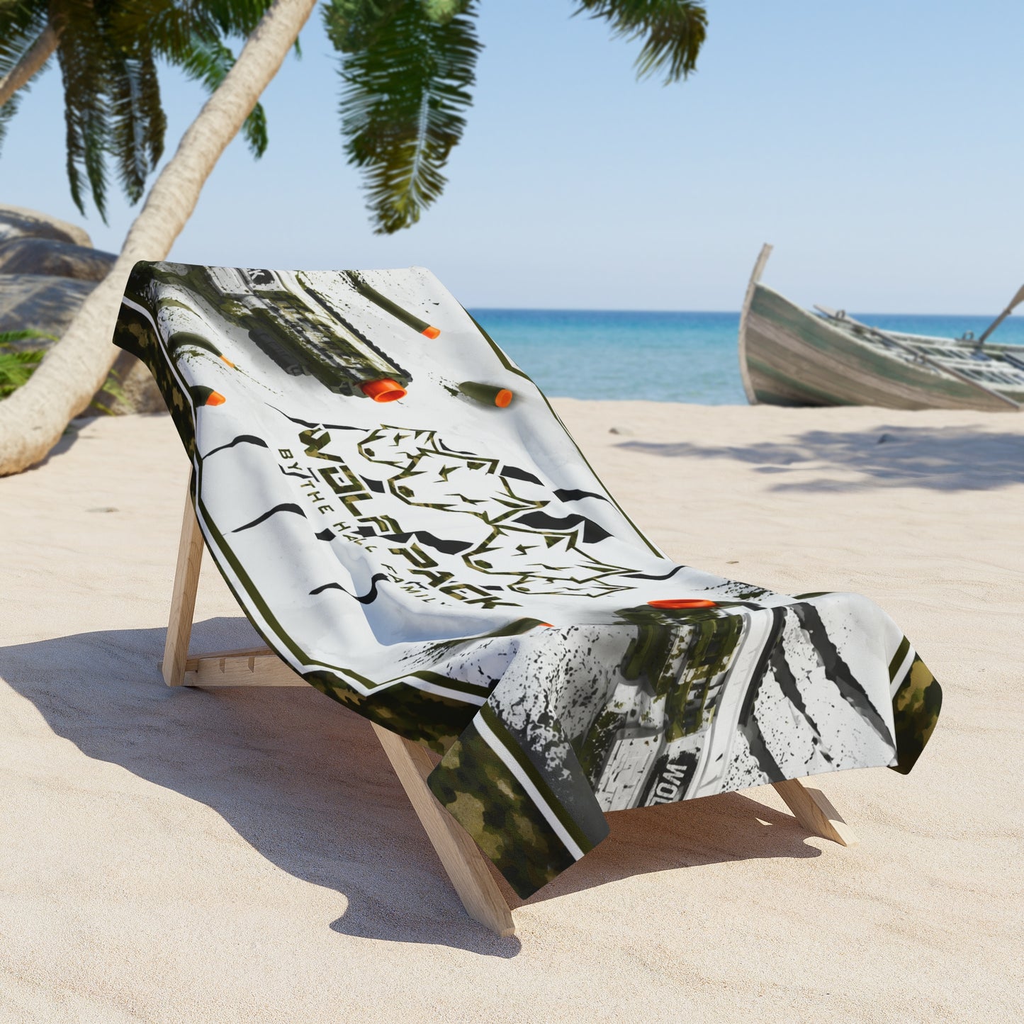 Wolfpack Camouflage Towel