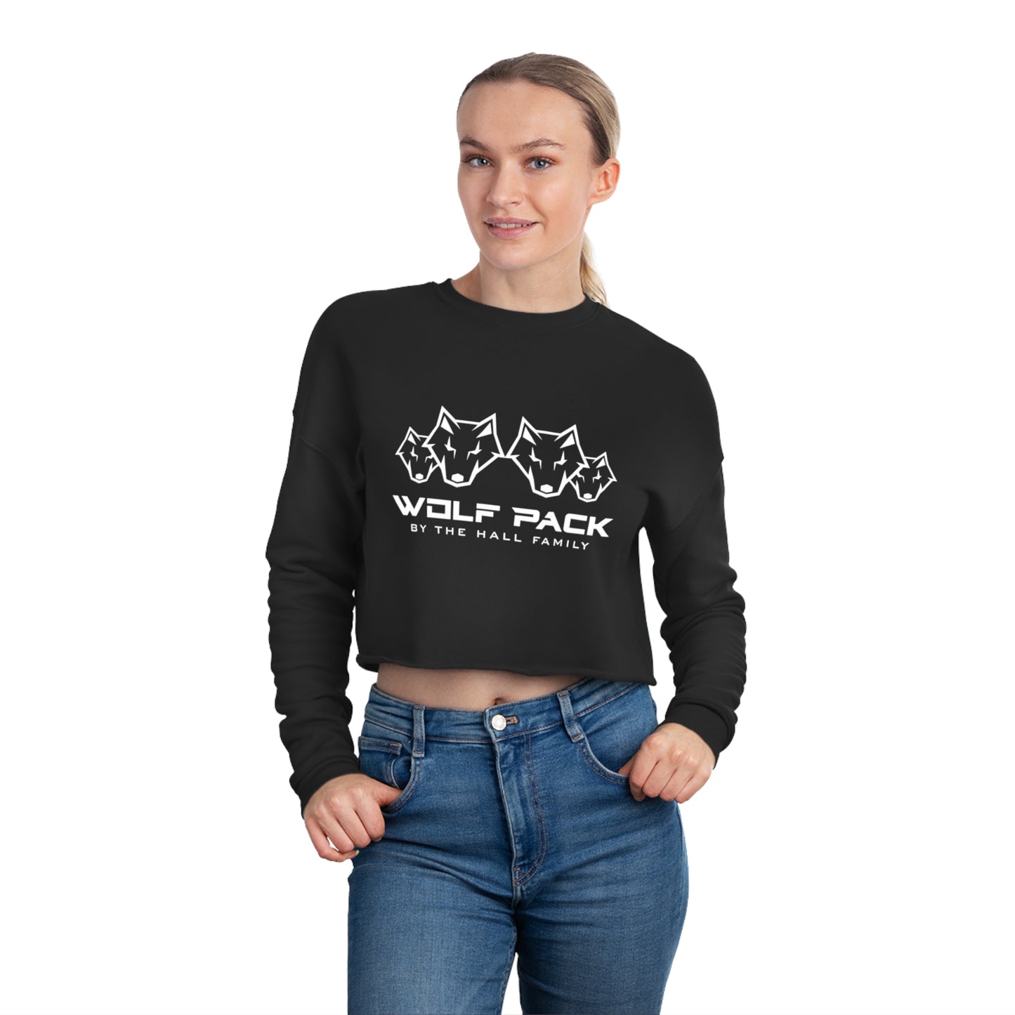 Women's Cropped Wolfpack Sweatshirt