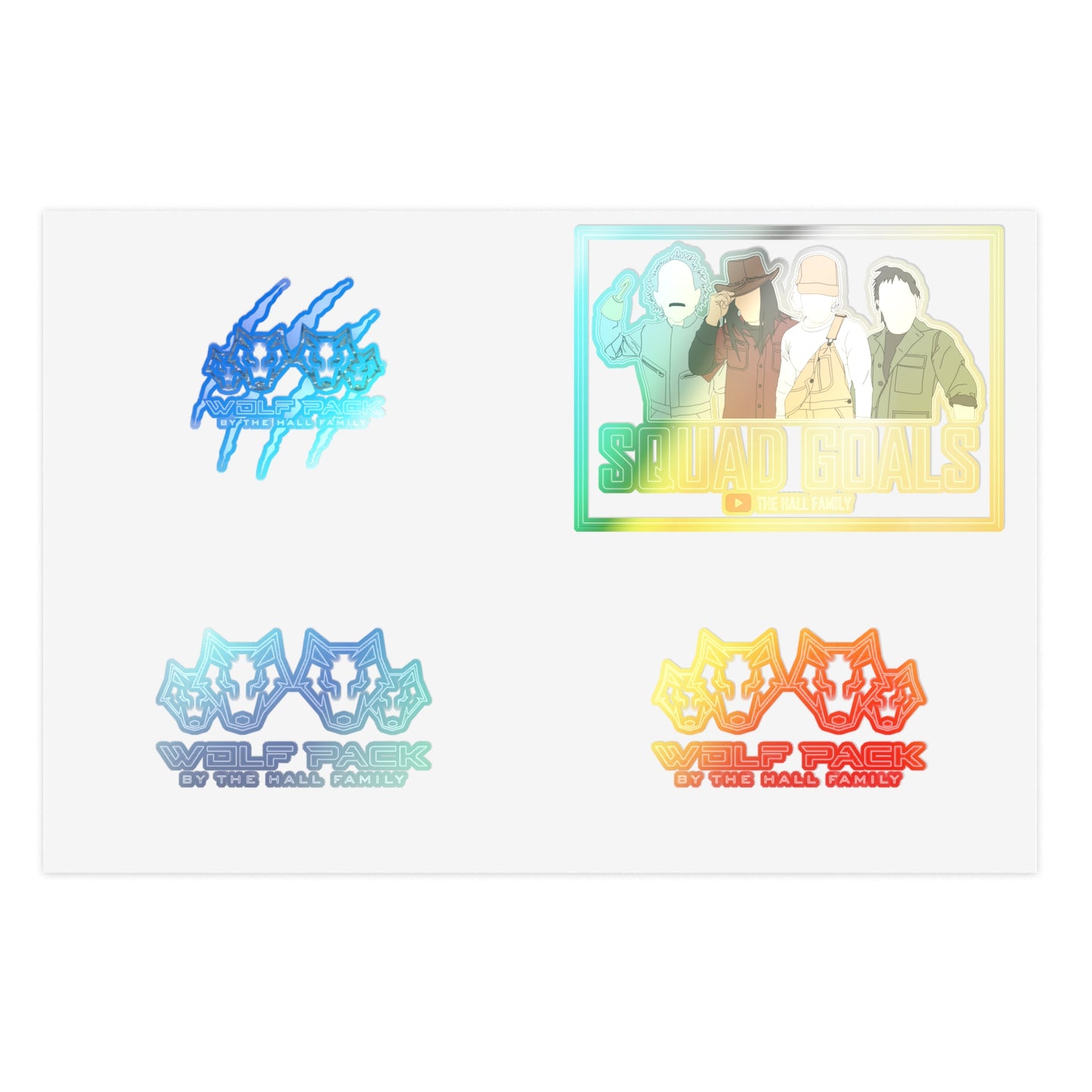 Wolfpack Sticker Sheet
