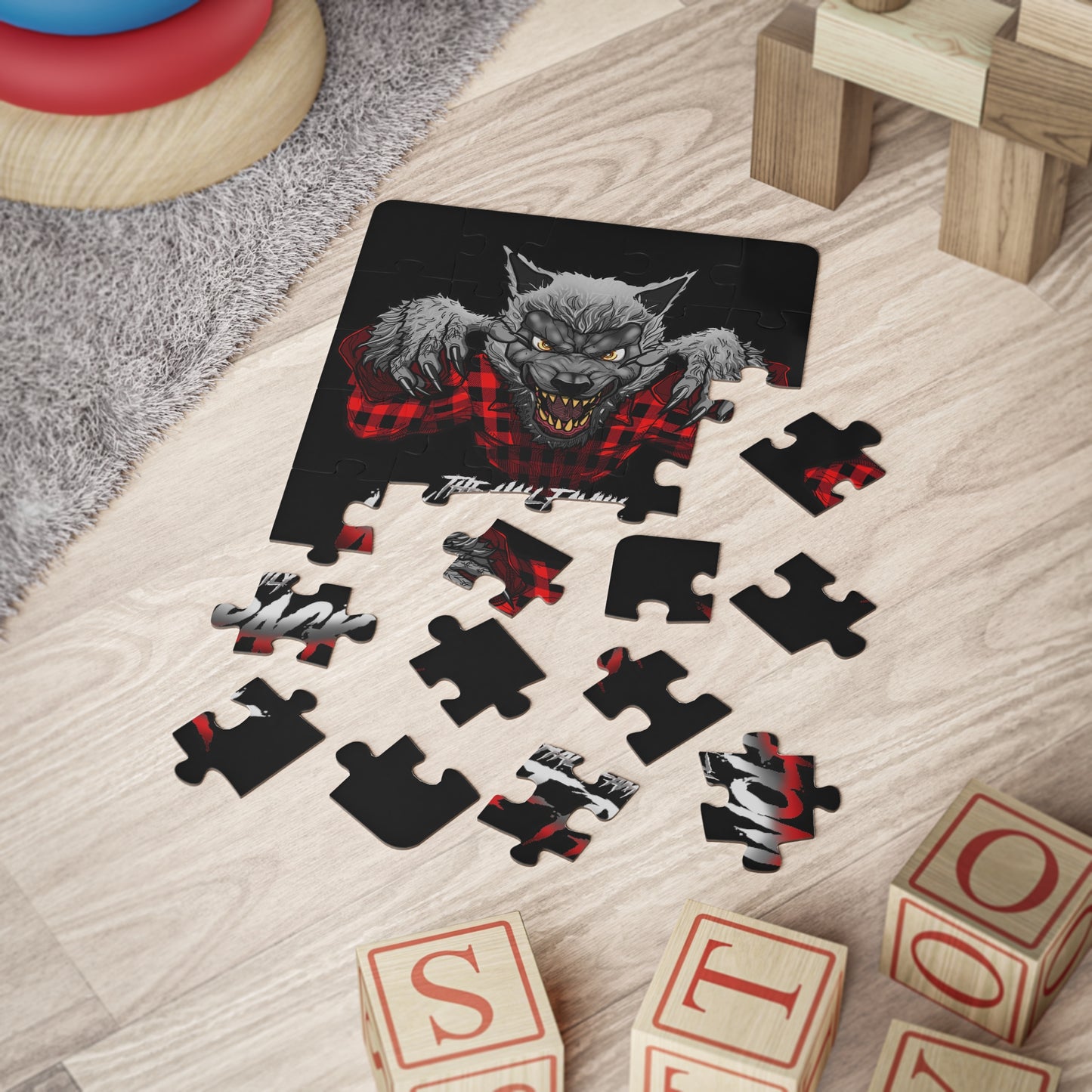 Kids Werewolf Puzzle, 30-Piece