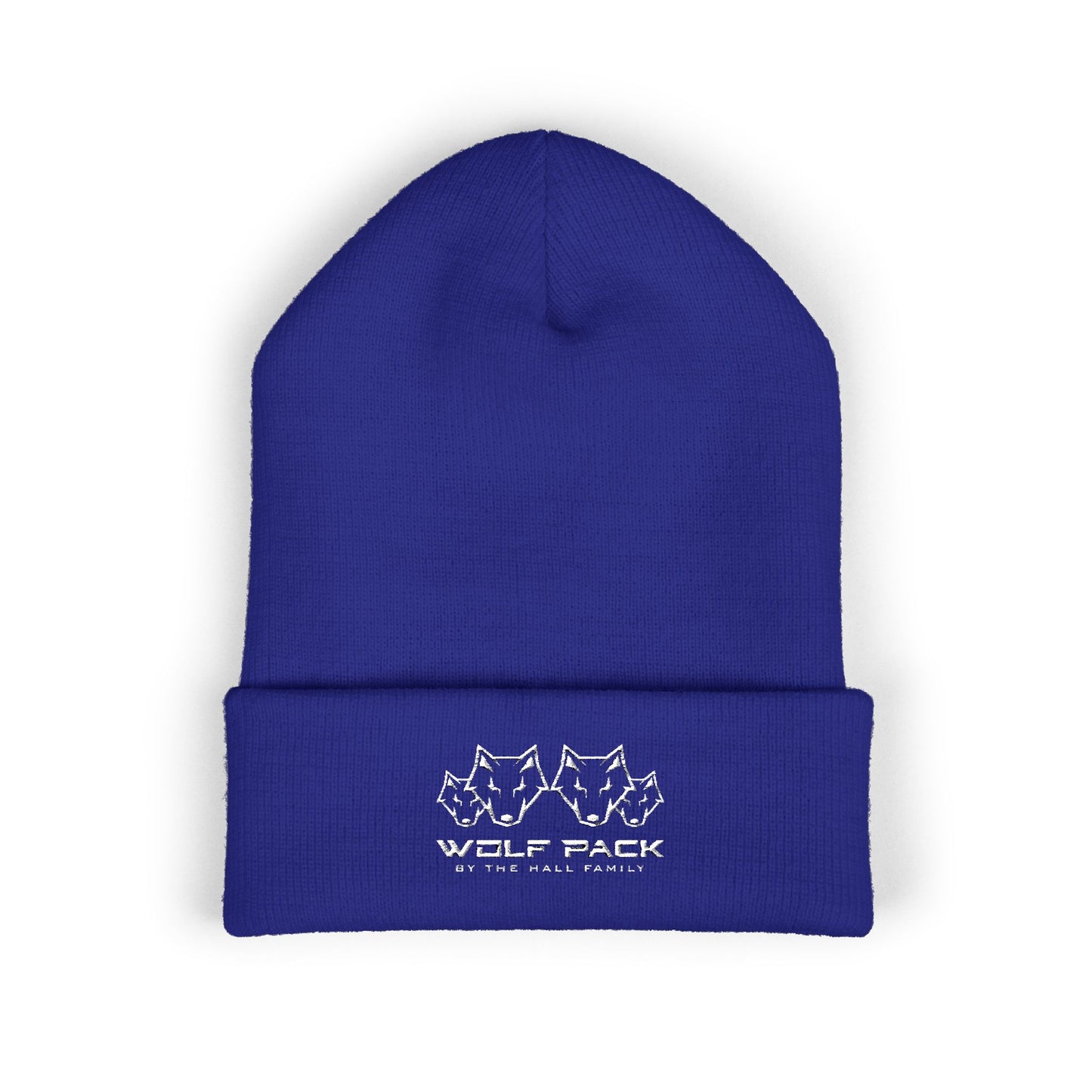 Embroidered Wolfpack Cuffed Beanie