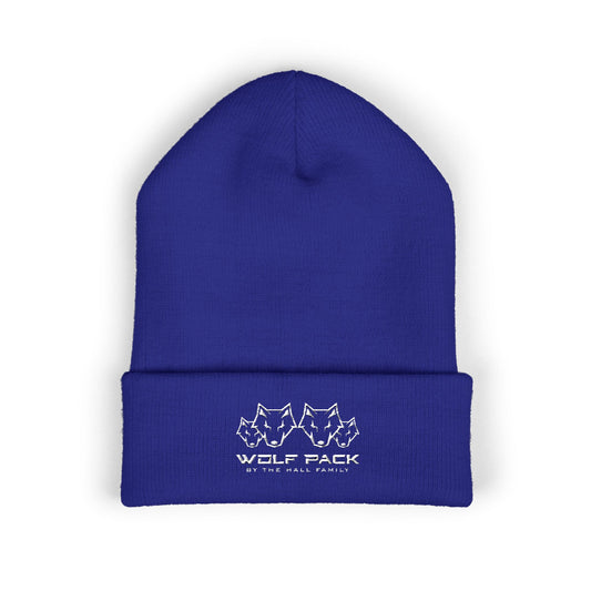 Embroidered Wolfpack Cuffed Beanie