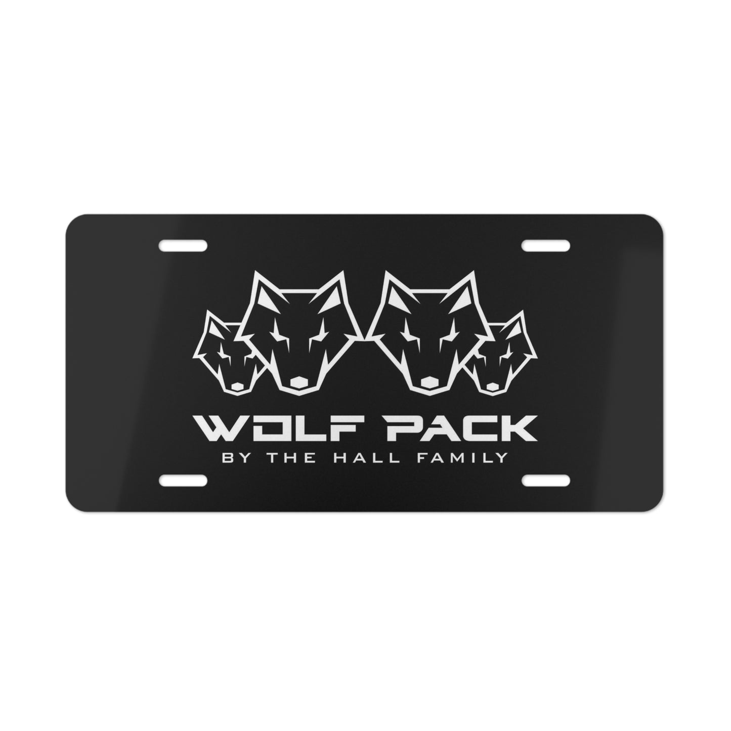 Wolfpack Vanity Plate