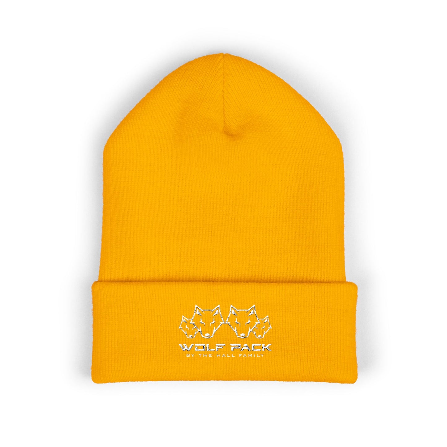Embroidered Wolfpack Cuffed Beanie