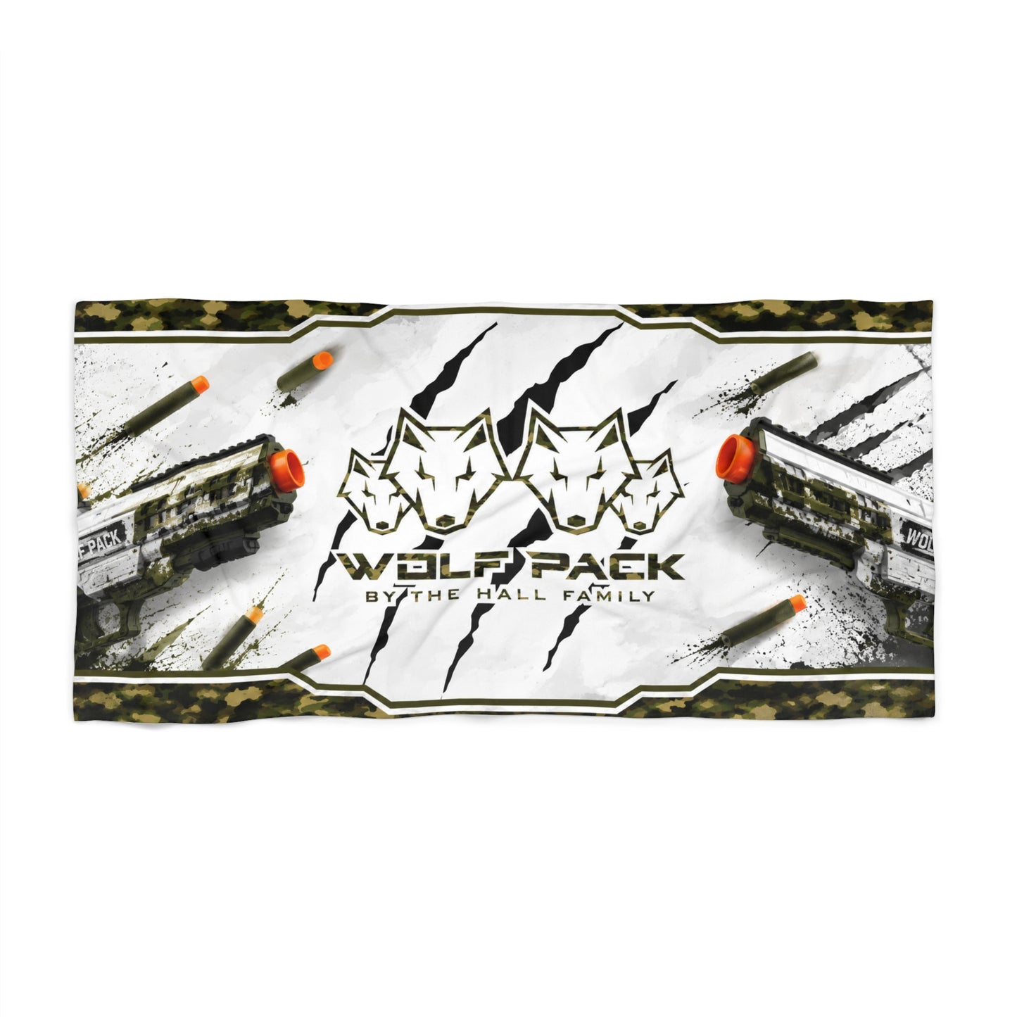 Wolfpack Camouflage Towel