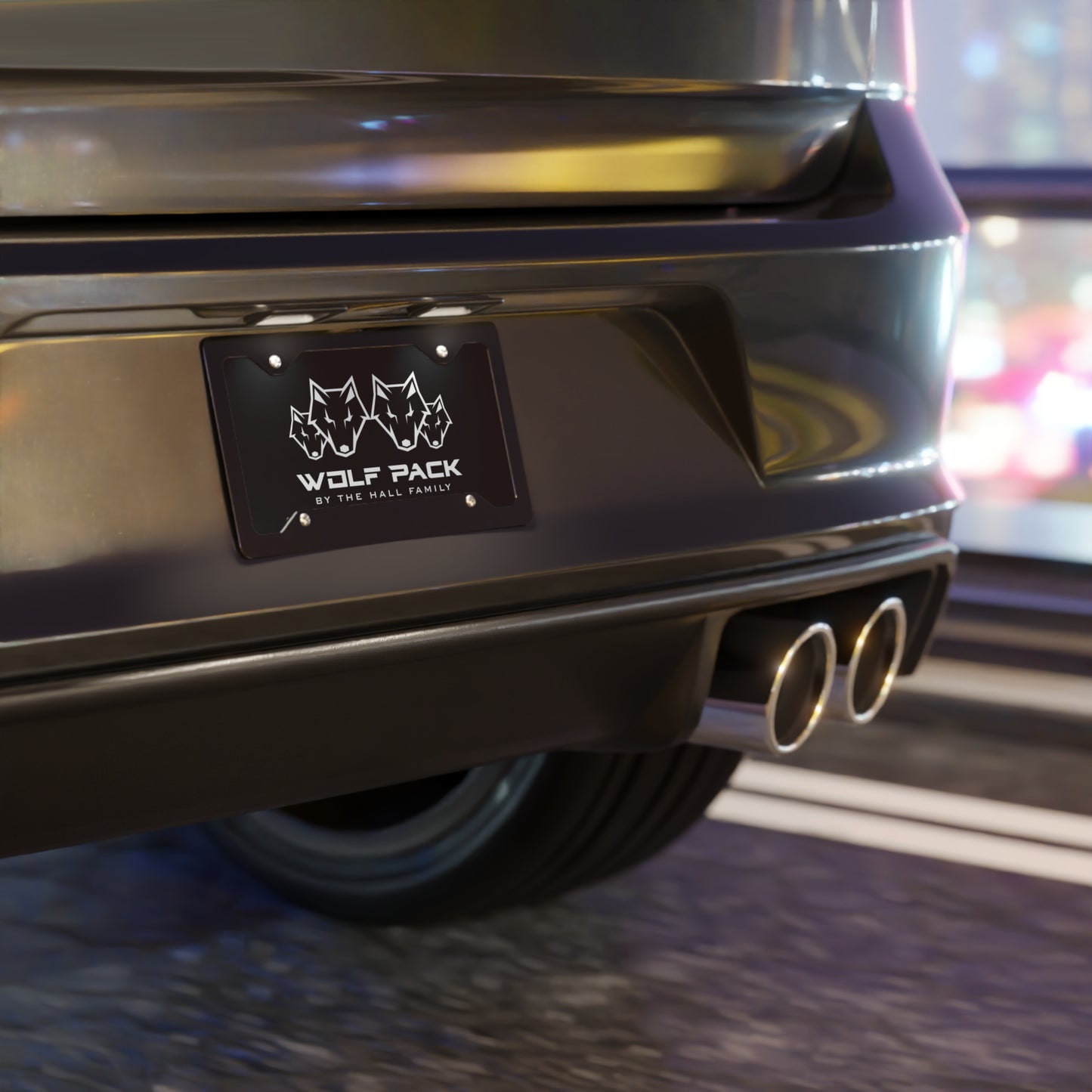 Wolfpack Vanity Plate
