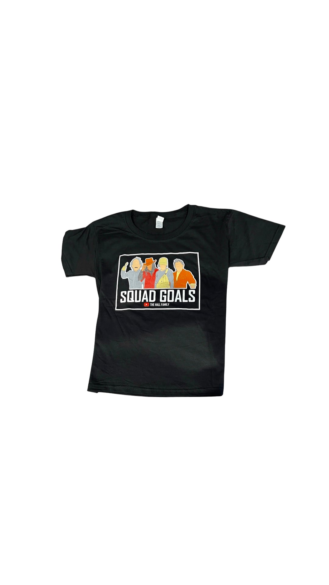 Kids Squad Goals T-shirt (BLACK)